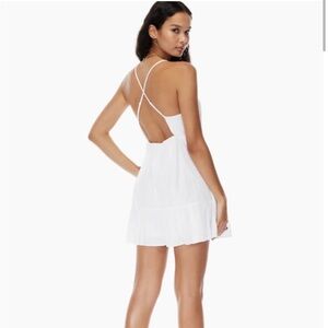 Aritzia sunday best Veruca white dress